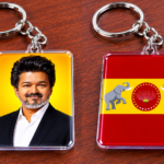 TVK Party Keychain MOQ 10pcs