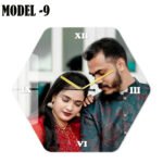 Acrylic Clock Customized Shape and Design - Image 4